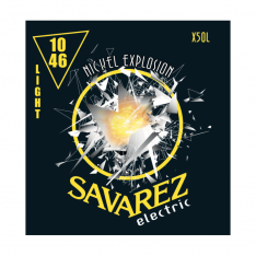 Струны для электрогитары Savarez X50L Nickel Explosion Light Tension