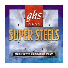Струни для бас-гітари GHS Super Steels 5ML-STB, 44-121