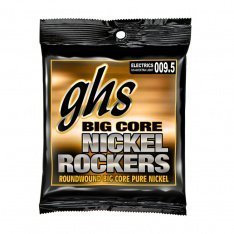 Струны для электрогитары GHS BCXL (9-43 Nickel Rockers Big Core)