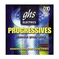 Струны для электрогитары GHS Progressives PRL Light (.10 - .46)
