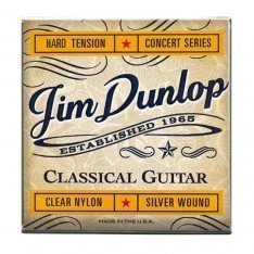 Струни для класичної гітари Dunlop DCV121H Concert Series Hard Tension Nylon/Silver Wound