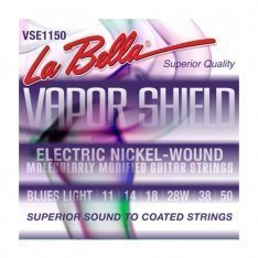 Струни для електрогітари La Bella Vapor Shield Nickel Round Wound VSE1150