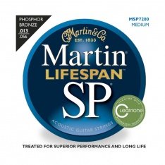 Струни для акустичної гітари Martin SP Lifespan Phosphor Bronze MSP7200, 13-56
