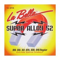 Струны для электрогитары La Bella SA1046 Super Alloy 52 – Regular 10-46