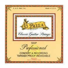 Струни для класичної гітари La Bella Professional Concert & Recording 500P Medium Hard Tension