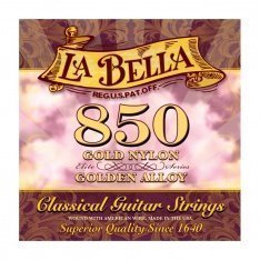 Струни для класичної гітари La Bella Elite Gold Nylon 850 Medium Tension