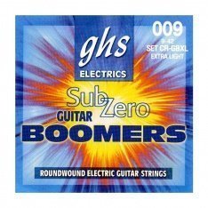 Струни для електрогітари GHS Sub-Zero Boomers CR-GBXL, 9-42