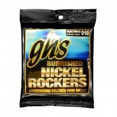 Струни для електрогітари GHS Nickel Rockers Burnished BNR-L, 10-46