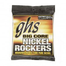 Струни для електрогітари GHS Nickel Rockers Big Core BCM, 11-56