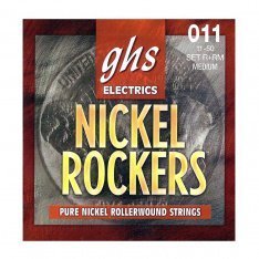 Струни для електрогітари GHS Nickel Rockers R+RM, 11-50