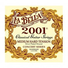 Струни для класичної гітари La Bella 2001 Classical Medium Hard Tension