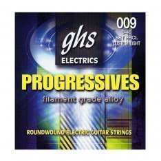Струны для электрогитары GHS Progressives PRCL Custom Light