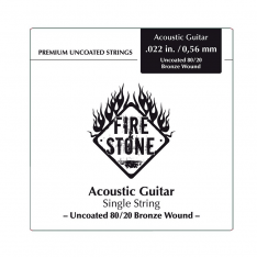 Струна для акустической гитары Fire&Stone 80/20 Bronze Single String .052