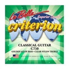 Струни для класичної гітари La Bella Criterion Clear Nylon C750 Medium Tension