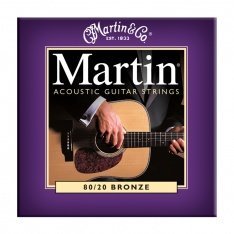 Струни для акустичної гітари Martin Bronze M175 (неактуально)