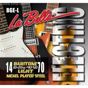 Струны для электрогитары La Bella BGE-L 14-70