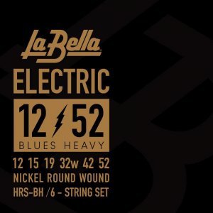Струни для електрогітари La Bella Nickel Round Wound HRS-BH, 12-52