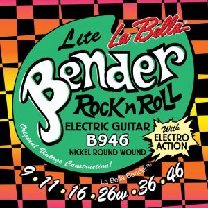 Струны для электрогитары La Bella B946 Lite Bender Electric Guitar Strings 9-46