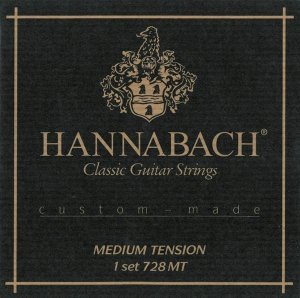 Струни для класичної гітари Hannabach 728MT Custom Made