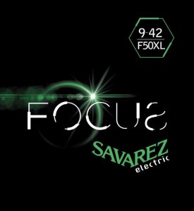 Струни для електрогітари Savarez Focus F50XL, 9-42