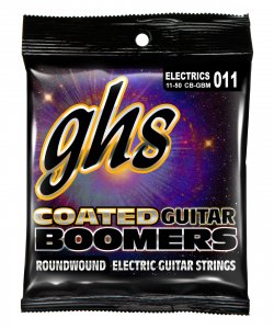 Струни для електрогітари GHS Coated Boomers CB-GBM, 11-50