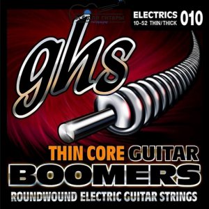 Струны для электрогитары GHS TC-GBTNT (10-52 Thin Core Boomers)
