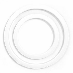 Резиновая прокладка между обедом и пластиком для барбана 4“/10см (White) SC-GPHP-4W GI851346
