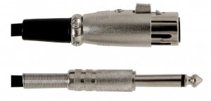 Микрофонный кабель GEWA Basic Line XLR(f)/Mono Jack 6,3 мм (6 м)