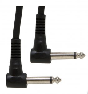 Патч-кабель GEWA Basic Line Mono Jack Angled 6,3 мм/Mono Jack 6,3 мм (0,3 м, 6 шт)