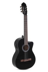 Класична гітара зі звукознімачем GEWA Student E-Classic Cutaway 4/4 Black