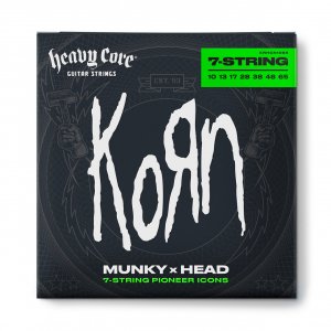 Струни для 7-струнної електрогітари Dunlop KRHCN1065-7 Korn Heavy Core