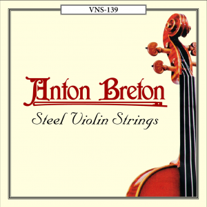 Струни для скрипки Saga A. Breton VNS-139 Standard Violin Strings 4/4