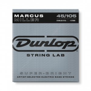 Струни для бас-гітари Dunlop DBMMS45105 Marcus Miller Super Bright Stainless Steel