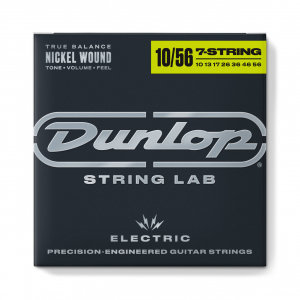 Струни для 7-струнної електрогітари Dunlop DEN10567 Nickel Wound