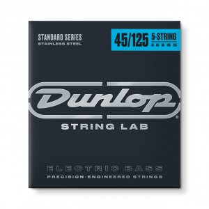 Струни для 5-струнної бас-гітари Dunlop DBS45125 Stainless Steel