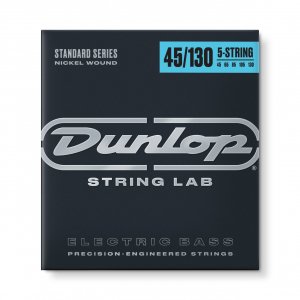 Струни для 5-струнної бас-гітари Dunlop DBN45130 Nickel Wound