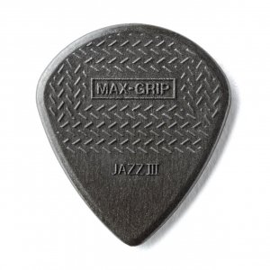 Набор медиаторов Dunlop 471R3C Jazz III Carbon Fiber Max-Grip