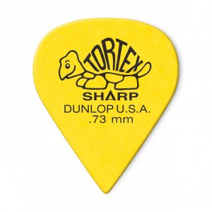 Медіатор Dunlop 412R.73 Tortex Sharp .73 mm (72 шт.)