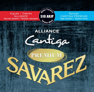 Струны для классической гитары Savarez 510ARJP Alliance Cantiga Mixed Tension