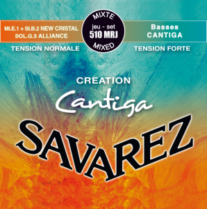 Струни для класичної гітари Savarez Creation Cantiga 510MRJ Mixed Tension