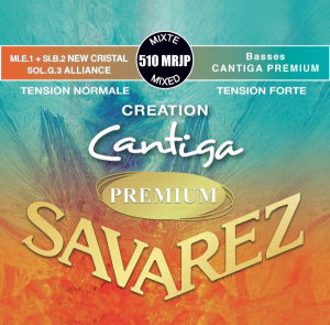 Струны для классической гитары Savarez 510MRJP Creation Cantiga Mixed Tension
