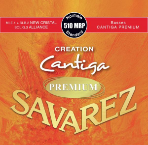 Струни для класичної гітари Savarez Creation Cantiga Premium 510MRP Normal Tension