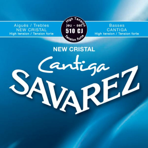 Струни для класичної гітари Savarez New Cristal Cantiga 510CJ High Tension