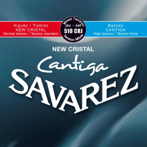 Струни для класичної гітари Savarez New Cristal Cantiga 510CRJ Mixed Tension