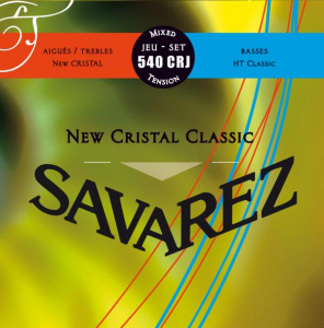Струни для класичної гітари Savarez New Cristal Classic 540CRJ Mixed Tension