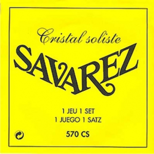 Струни для класичної гітари Savarez Traditional Cristal Soliste 570CS High Tension