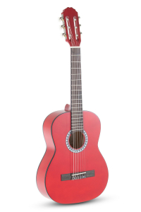 Класична гітара GEWA Basic 1/2 Transparent Red