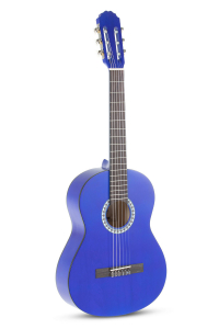 Классическая гитара GEWApure Basic 3/4 (Transparent Blue)