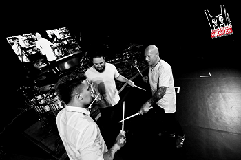 Польське барабанне тріо у складі: Daray Brzozowski, Tomek Torres та Adam Marszalkowski