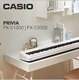 Casio PX-S: найкомпактніші клавішні з розумним дизайном